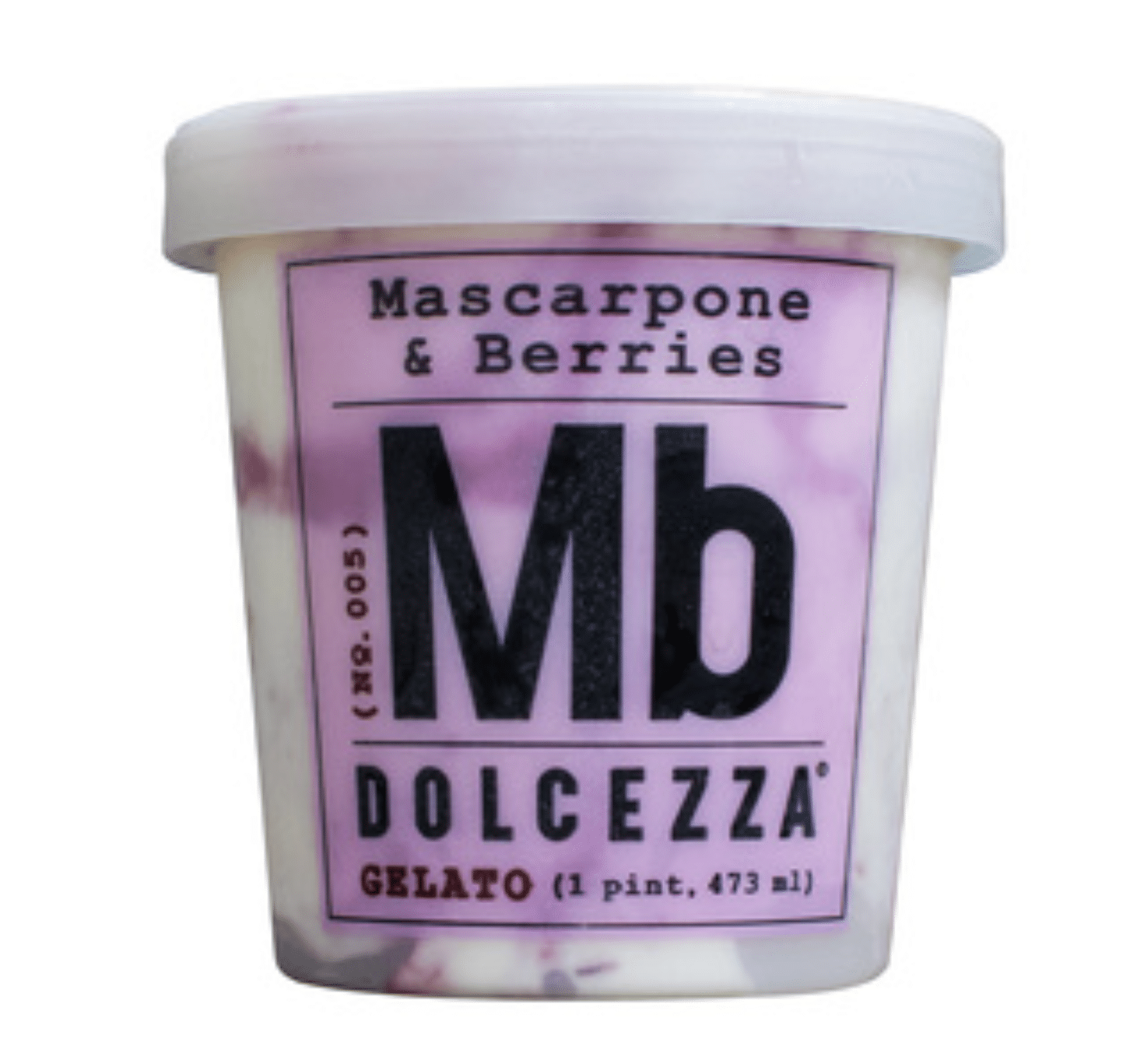 Mascarpone & Berries gelato pint